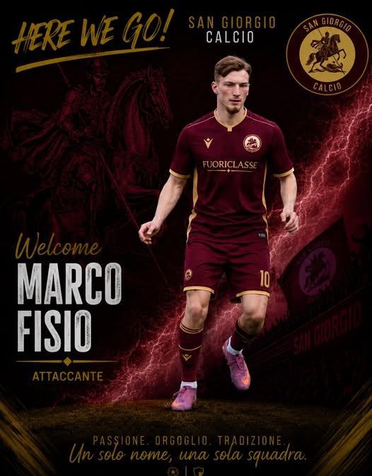 UFFICIALE- San Giorgio Calcio, ecco  Marco Fisio