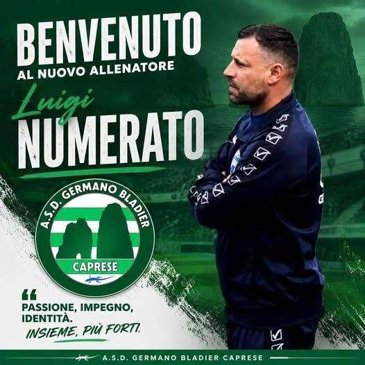 UFFICIALE- GB Caprese, Luigi Numerato neo allenatore