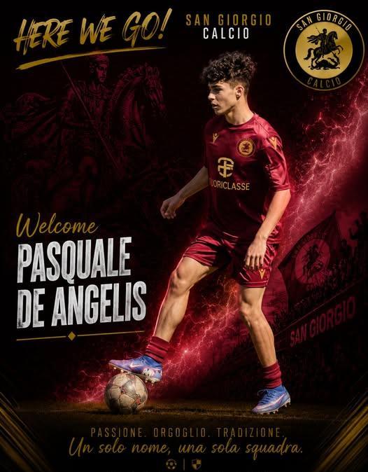 UFFICIALE-San Giorgio Calcio , ecco Pasquale De Angelis