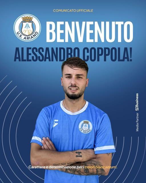 UFFICIALE-US Ariano, ecco Alessandro Coppola