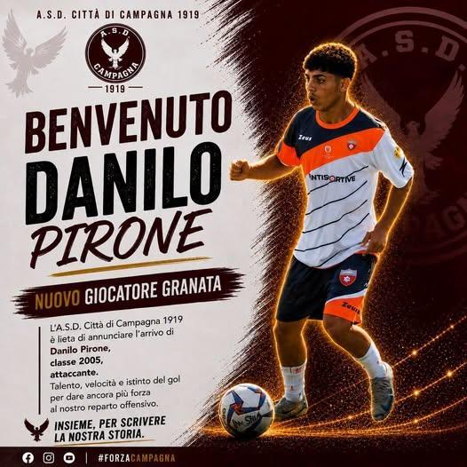 UFFICIALE-ASD Campagna , ecco  Danilo Pirone