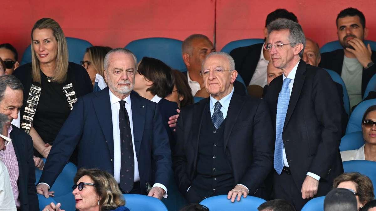 De Luca: "Il Napoli, con Antonio Conte, ha tutte le potenzialità per tornare ai vertici"