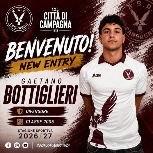UFFICIALE-ASD Campagna , ecco  Gaetano Bottiglieri