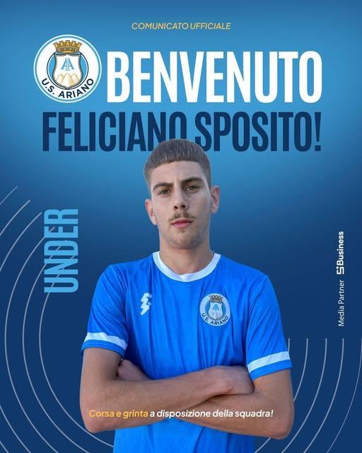 UFFICIALE-US Ariano, ecco Feliciano Sposito