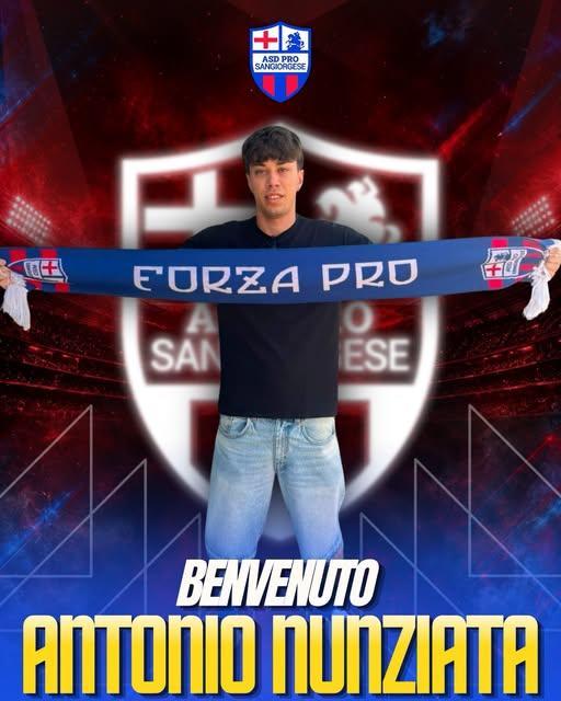 UFFICIALE-ASD Pro Sangiorgese , ecco  Antonio Nunziata
