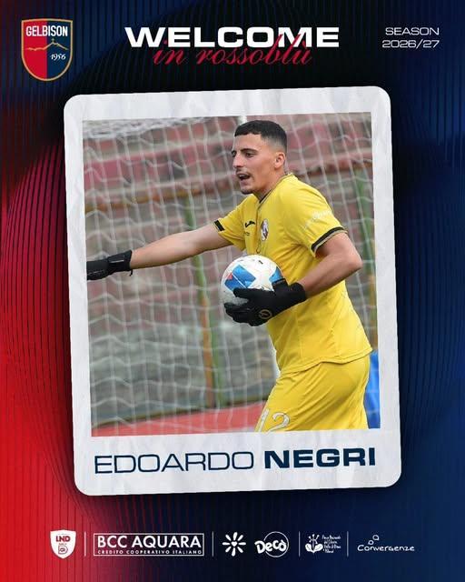 UFFICIALE-Gelbison, ecco  Edoardo Negri