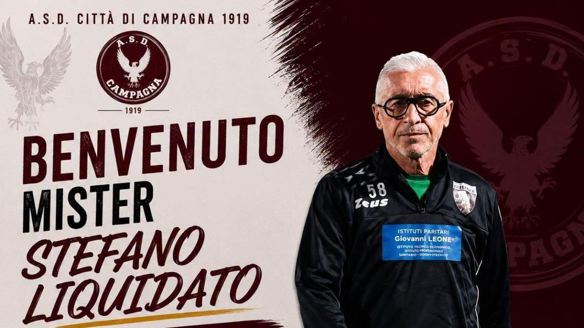 UFFICIALE-ASD Campagna, Stefano Liquidato  nuovo allenatore