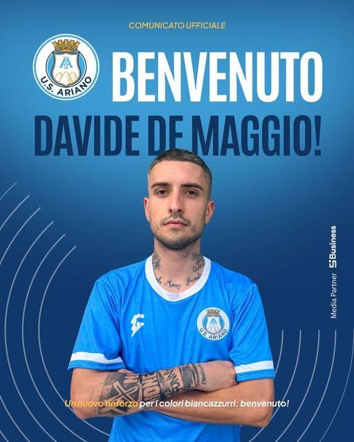 UFFICIALE-US Ariano,  ecco  Davide De Maggio