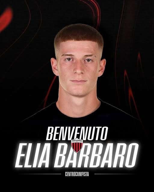 UFFICIALE- Nocerina, ecco il  mediano Elia Barbaro