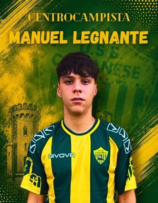 UFFICIALE-Boys Caivanese,ecco Manuel Legnante