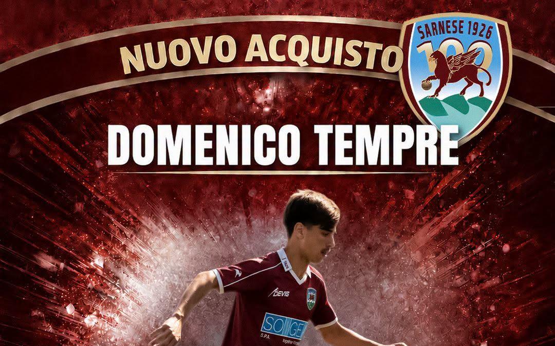 UFFICIALE- Sarnese, ecco Domenico Tempre