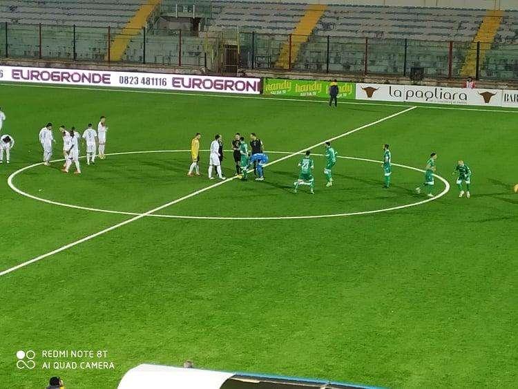 I Lupi anche a Caserta come un rullo compressore 
