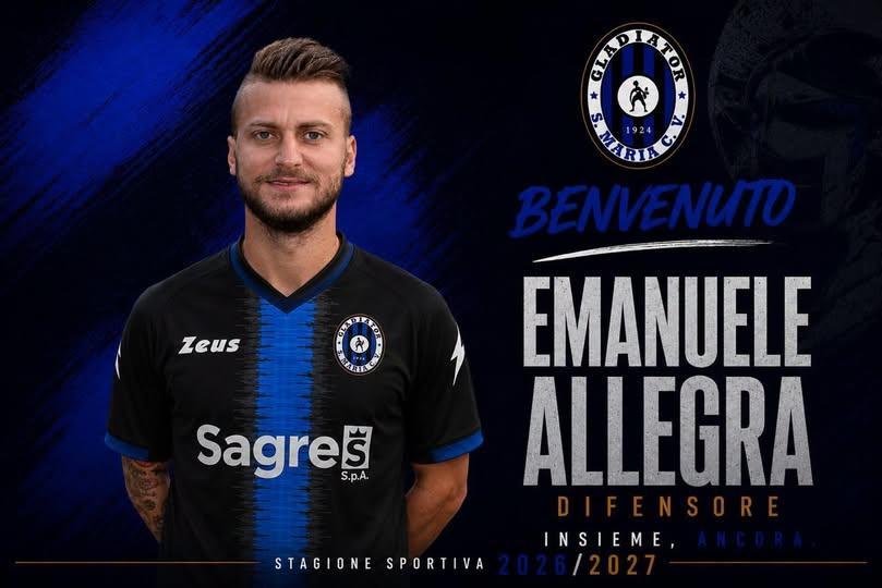 UFFICIALE-Gladiator, ecco Emanuele Allegra
