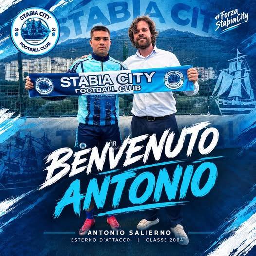 UFFICIALE-Stabia City, ecco Antonio Salierno