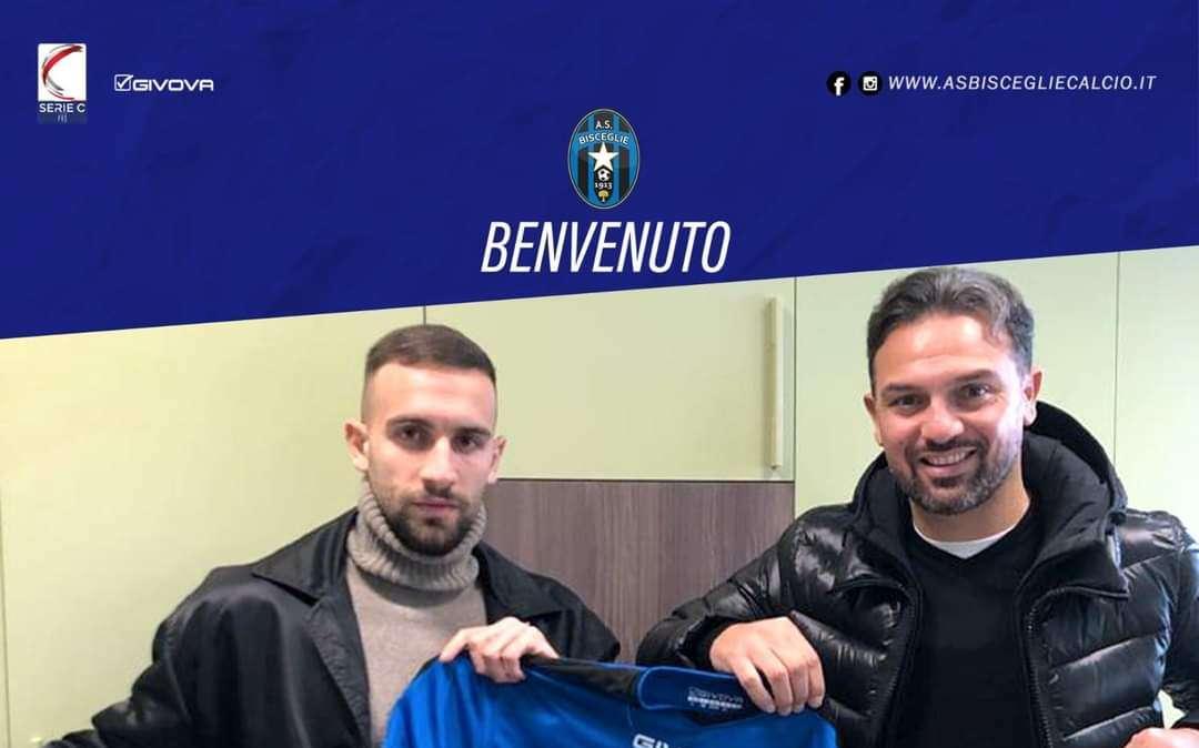UFFICIALE - Bisceglie: arriva Tazza dalla Cavese 