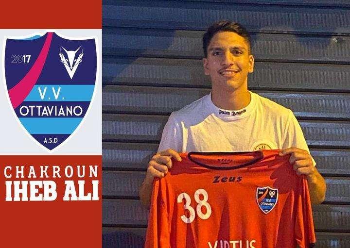 UFFICIALE-Virtus Vesuvio Ottaviano, ecco Chakroun Iheb Ali