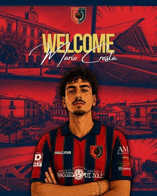 UFFICIALE-Afragolese, ecco Mario Crasta