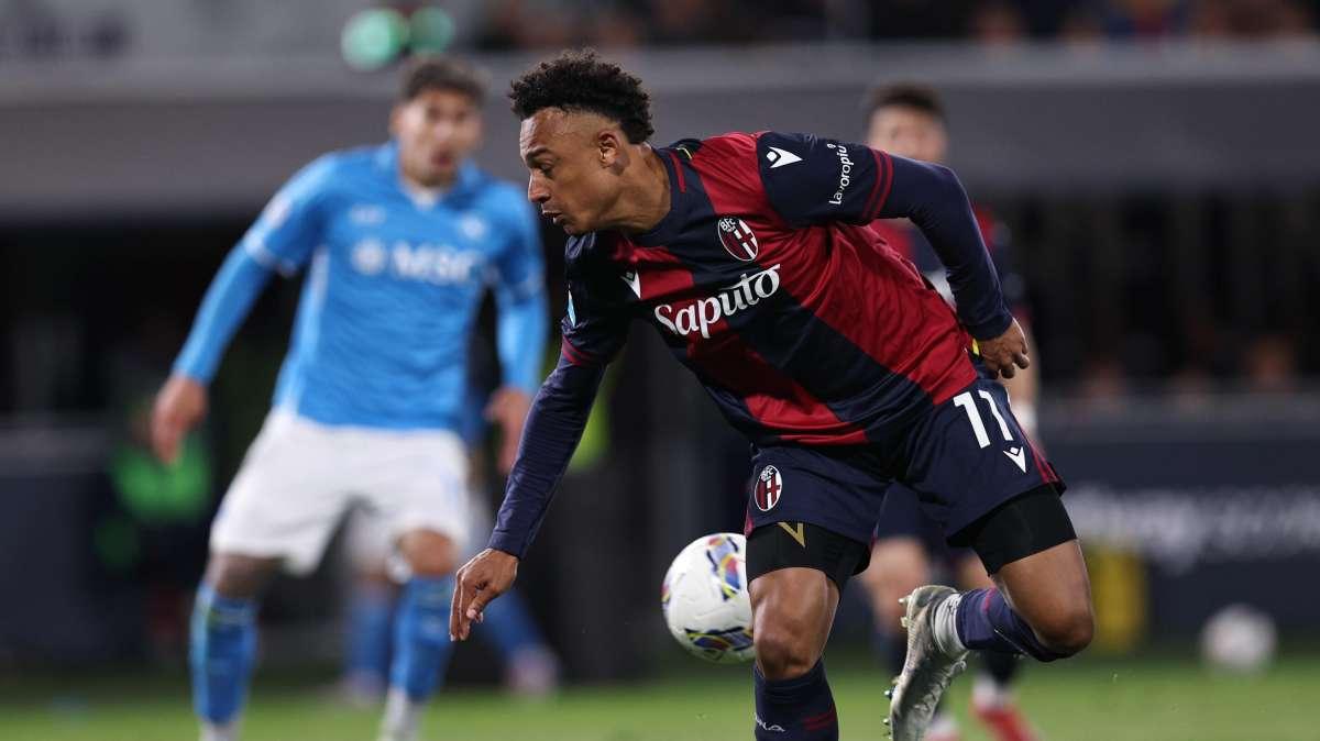 BOLOGNA-NAPOLI 1-1 Serie A: Bologna-Napoli 1-1, capolavori di Anguissa e Ndoye, Conte a -3 dall'Inter
