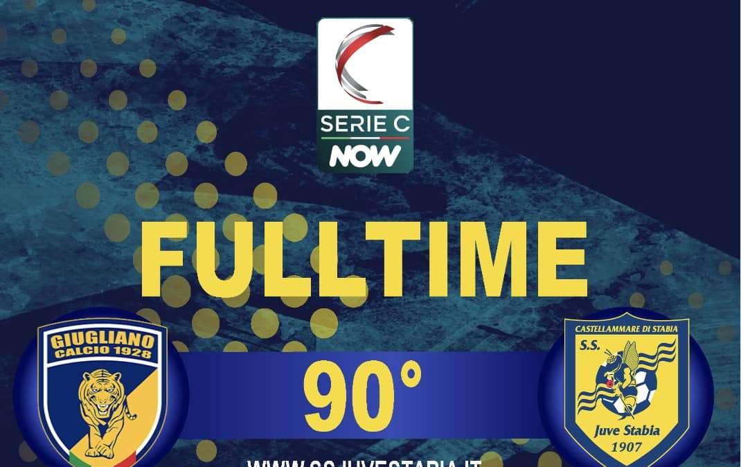 Giugliano - Juve Stabia 0-0. Derby a reti inviolate
