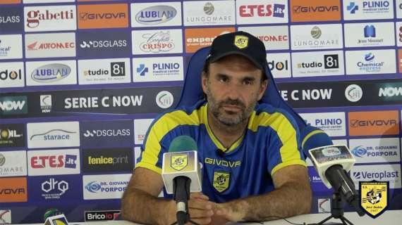 Juve Stabia- Pagliuca : "L'Avellino si è rinforzato, mi aspetto una squadra diversa"