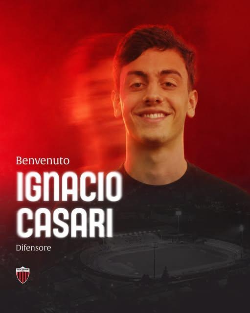UFFICIALE-Nocerina, ecco Igancio Casari