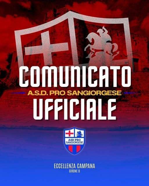 UFFICIALE-Pro Sangiorgese, rescissione consesuale con Mister Gargiulo e il Ds Ansalone