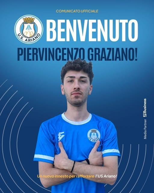 UFFICIALE-US Ariano,  ecco Piervincenzo Graziano