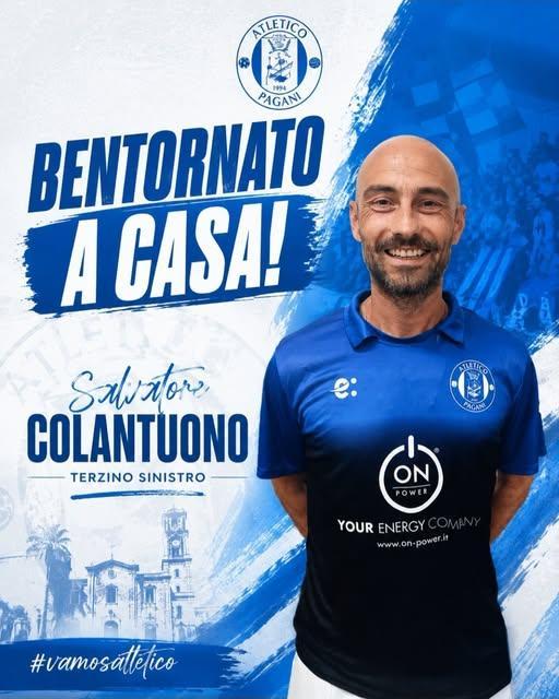 UFFICIALE-ASD Pagani, ecco  Salvatore Colantuono