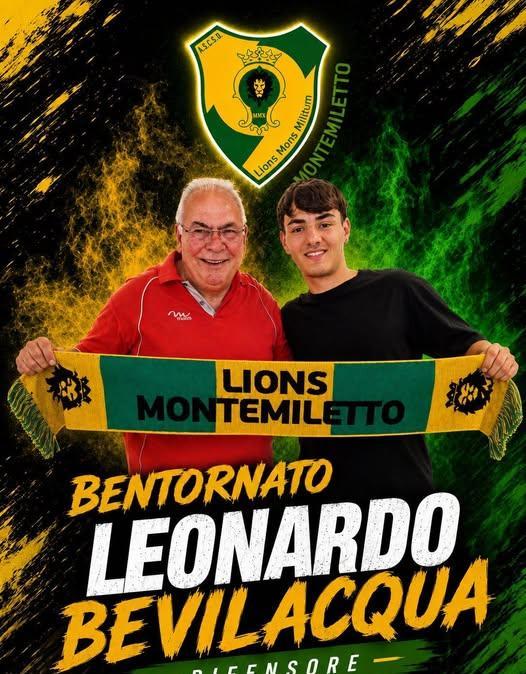 UFFICIALE-Lions MM Montemiletto, ecco Leonardo Bevilacqua