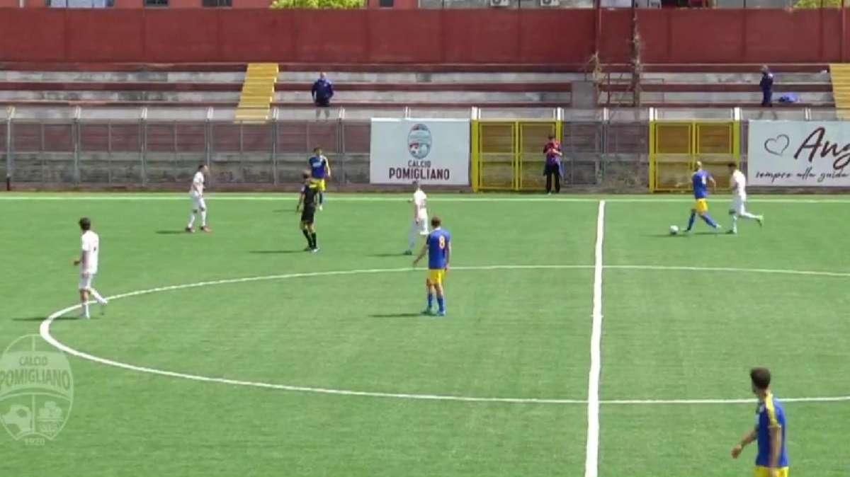 Scafatese, la concretezza di De Iulis e l'esuberanza di Palladino: Pomigliano k.o. al debutto 