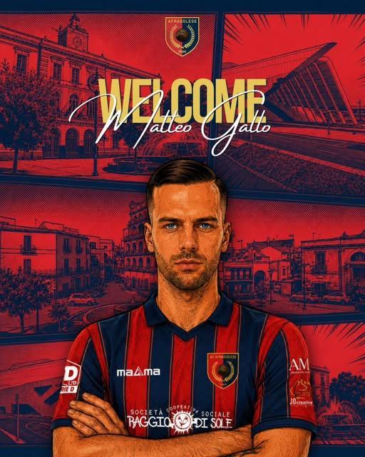 UFFICIALE-Afragolese, ecco Matteo Gallo