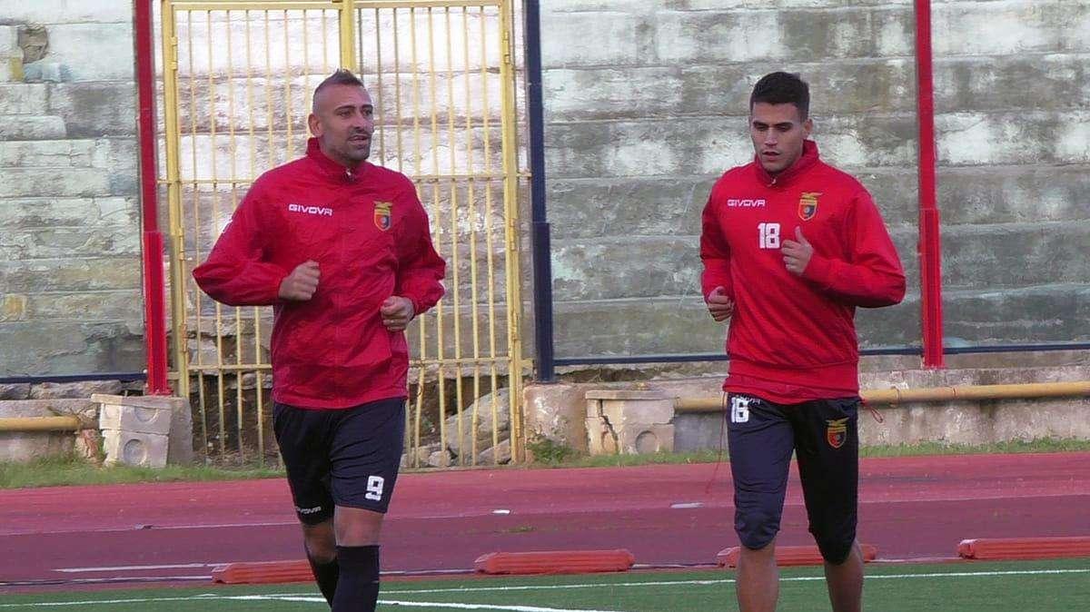 Casertana, buone notizie per Guidi: Izzillo e Castaldo tornano ad allenarsi