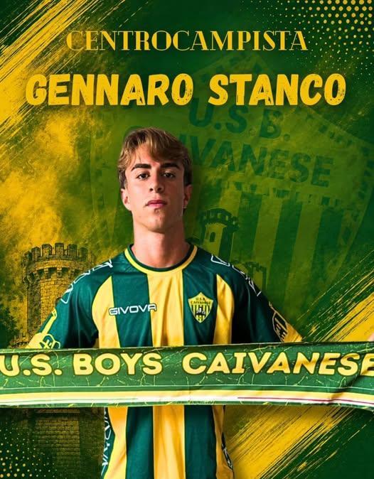 UFFICIALE- Boys Caivanese, ecco Gennato Stanco