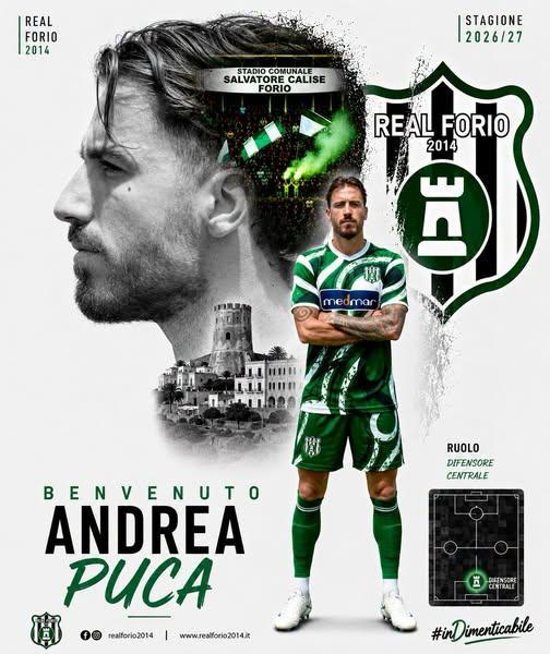 UFFICIALE-Real forio, ecco  Andrea Puca