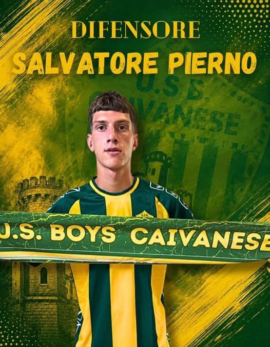 UFFICIALE-Boys Caivanese, ecco Salvatore Pierno
