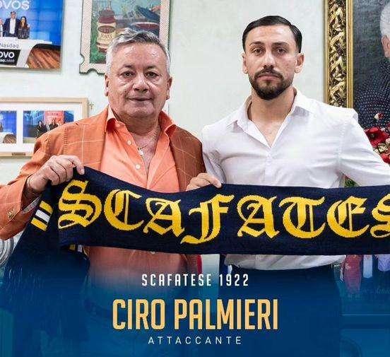 UFFICIALE- Scafatese,  ecco  la punta Ciro Palmieri 