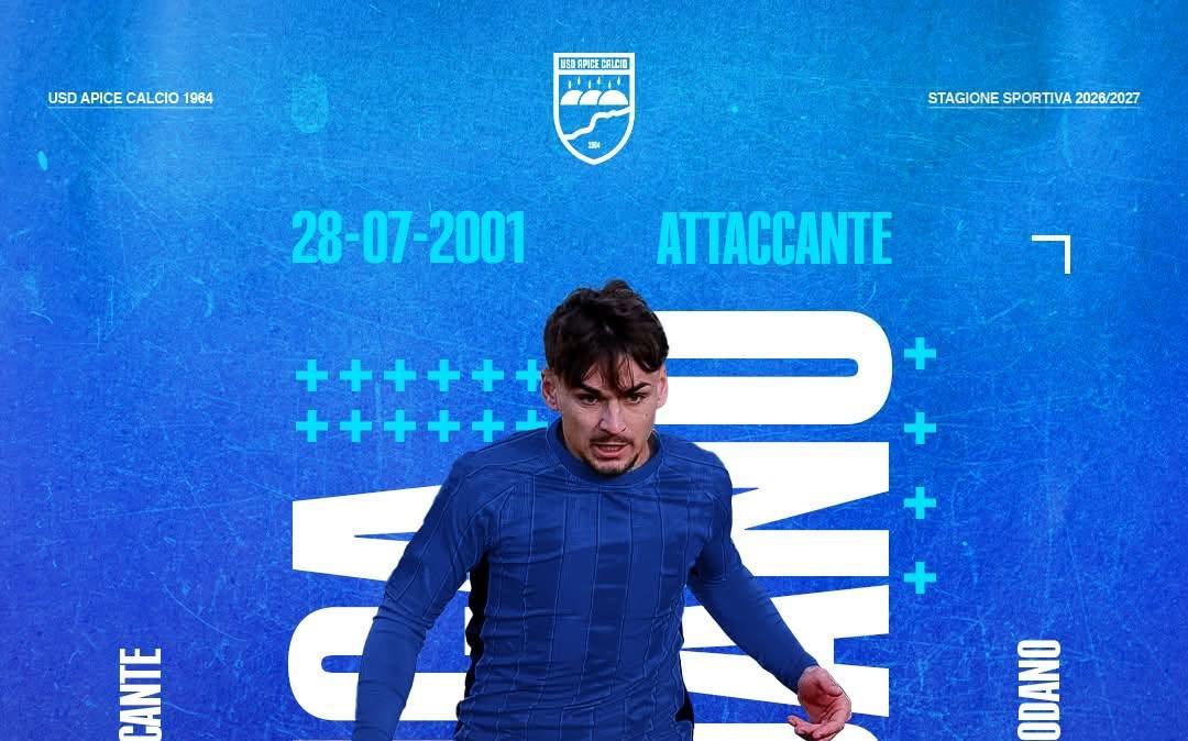 UFFICIALE- USD Apice Calcio , ecco Luca Modano