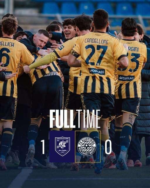 Juve Stabia-SudTirol 1-0:  risolve  Maisto