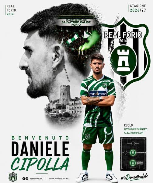 UFFICIALE-Real Forio, ecco Daniele Cipolla