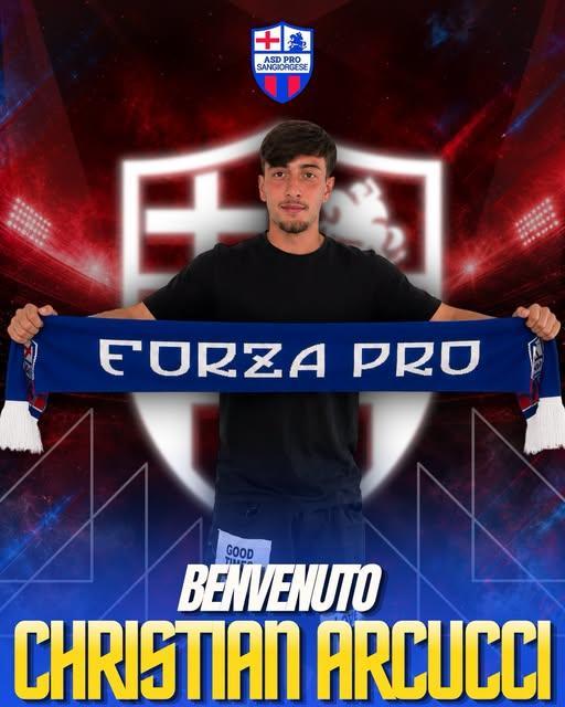 UFFICIALE- Pro Sangiorgese , ecco Christian Arcucci