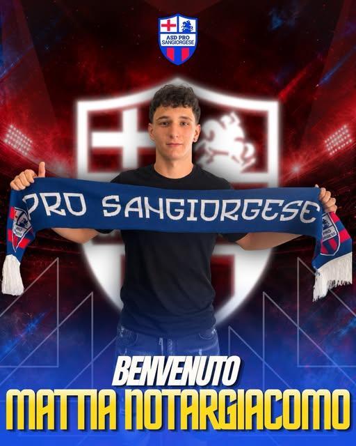 UFFICIALE-PRO Sangiorgese, ecco Mattia Notargiacomo