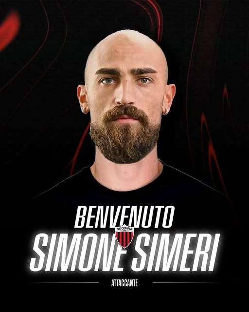 UFFICIALE-Nocerina, Simone Simeri è un nuovo attaccante rossonero