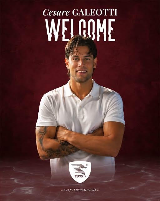 UFFICIALE-Salernitana, ecco Cesare Galeotti