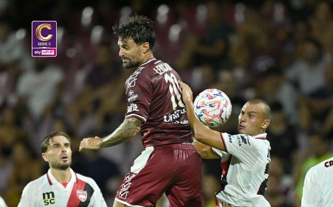 Male la prima per la Salernitana di Cosmi