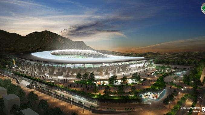 Zavanella presenta il nuovo stadio di Avellino