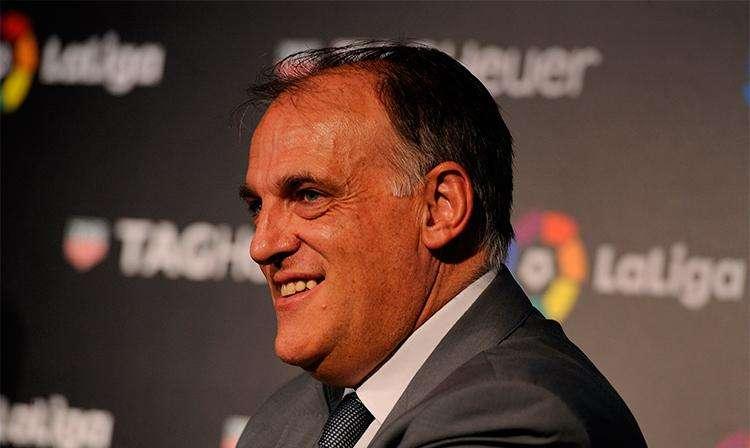 Super League, Tebas: "Vedo Juve, Real e Barça fuori dalla Champions"
