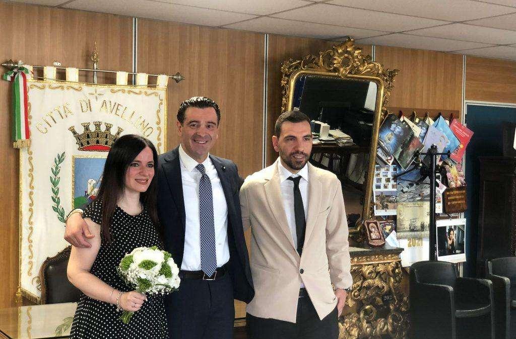 Promessa di matrimonio per Alfonso e Irma: Campaniasoccer in festa