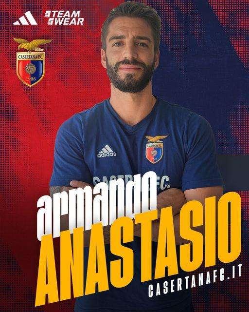 UFFICIALE-Casertana, ecco Anastasio
