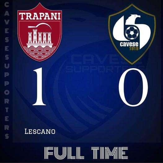 Trapani-Cavese termina 1-0