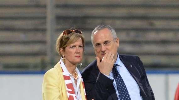 Lady Lotito: "Spero che la nuova proprietà ami il club come noi"